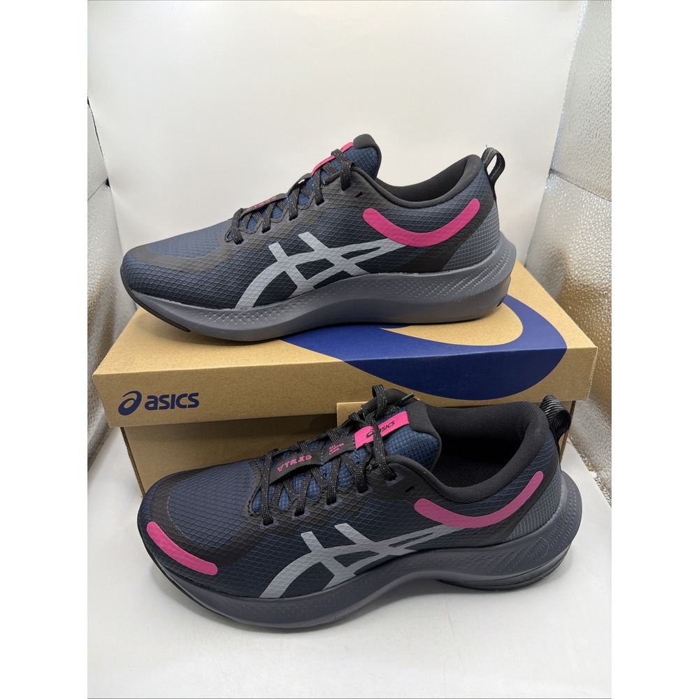 Womens Size 7.5- Asics Gel-Pulse 13 AWL Running Shoes Black 1012B154-400 NEW